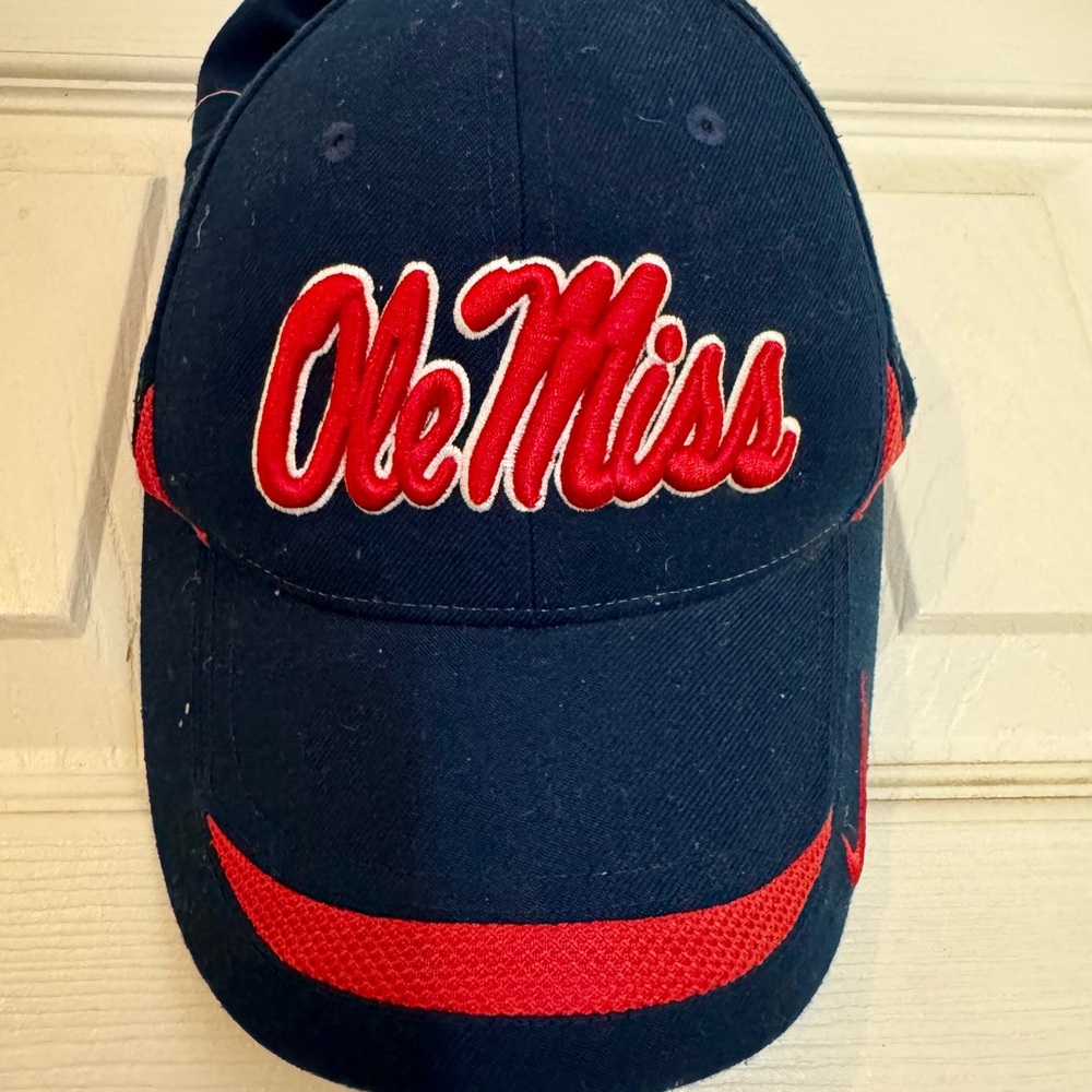 Ole Miss Navy and Red Cap Nike